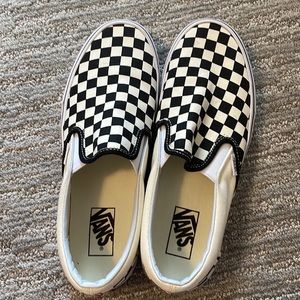 checkered vans